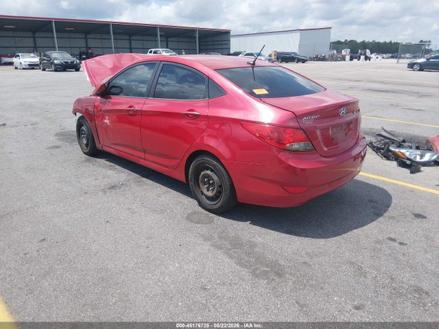45176725 :رقم المزاد ، KMHCT4AE8CU187910 vin ، 2012 Hyundai Accent Gls مزاد بيع