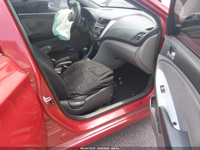 45176725 :رقم المزاد ، KMHCT4AE8CU187910 vin ، 2012 Hyundai Accent Gls مزاد بيع