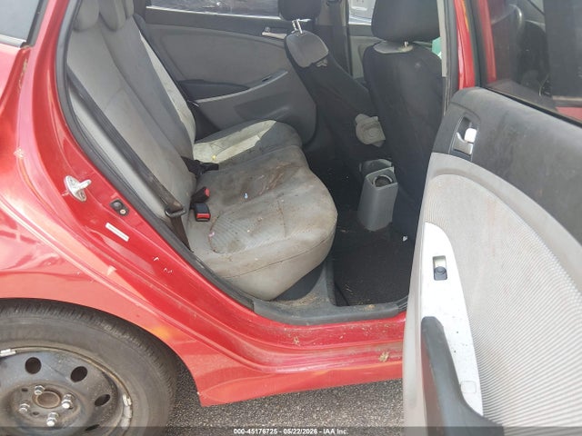 45176725 :رقم المزاد ، KMHCT4AE8CU187910 vin ، 2012 Hyundai Accent Gls مزاد بيع