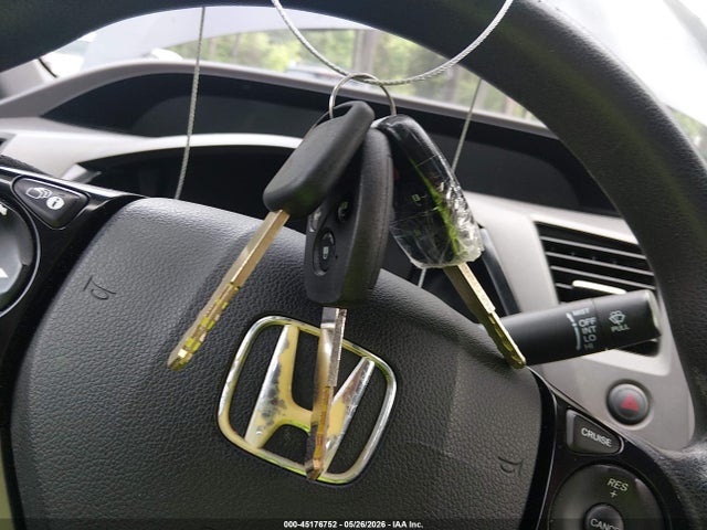2012 Honda Civic Lx მანქანა იყიდება აუქციონზე, vin: 2HGFB2F58CH554665, აუქციონის ნომერი: 45176752