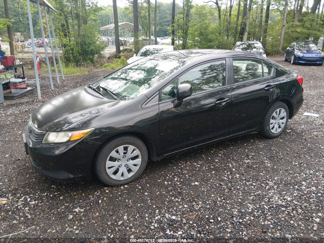 2012 Honda Civic Lx მანქანა იყიდება აუქციონზე, vin: 2HGFB2F58CH554665, აუქციონის ნომერი: 45176752
