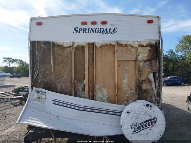 Продаж на аукціоні авто 2006 Keystone Springdale 292 Bhls, vin: 4YDT292256N134599, номер лоту: 45176754