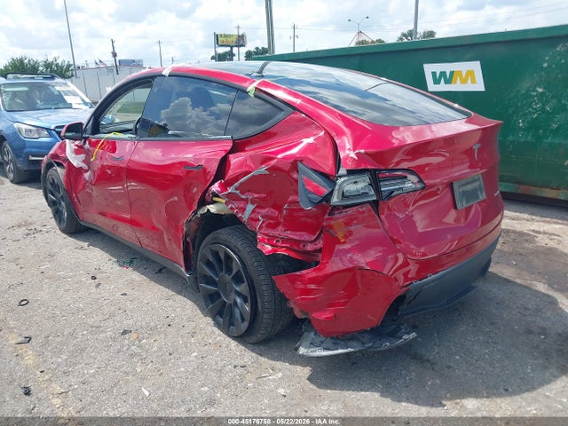 45176758 :رقم المزاد ، 7SAYGDEE7PA129682 vin ، 2023 Tesla Model Y مزاد بيع