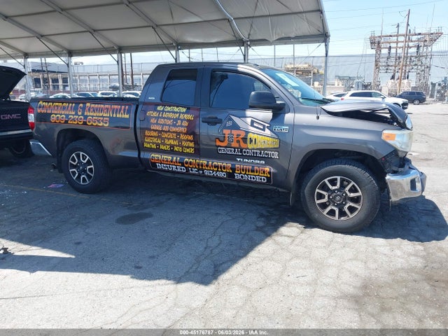 45176787 :رقم المزاد ، 5TFRY5F18EX169081 vin ، 2014 Toyota Tundra Sr5 5.7l V8 مزاد بيع