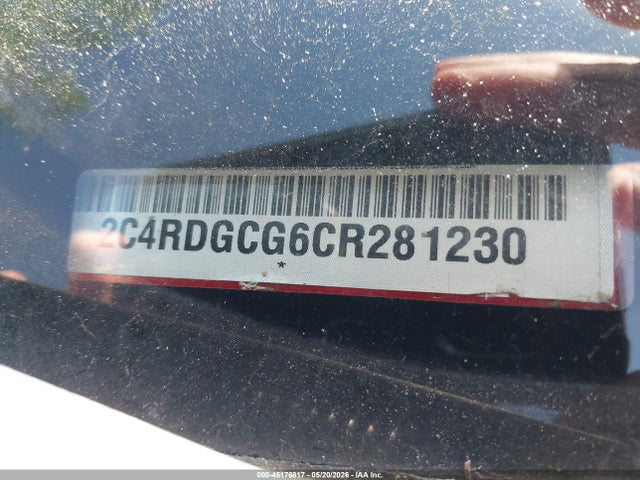 Aukcja sprzedaży 2012 Dodge Grand Caravan Sxt, vin: 2C4RDGCG6CR281230, numer aukcji: 45176817