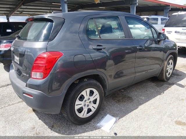 Aukcja sprzedaży 2016 Chevrolet Trax 1ls, vin: 3GNCJKSB3GL254472, numer aukcji: 45176893
