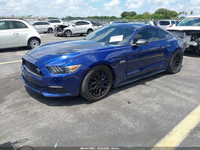 45176901 :رقم المزاد ، 1FA6P8CF4G5251577 vin ، 2016 Ford Mustang Gt Premium مزاد بيع