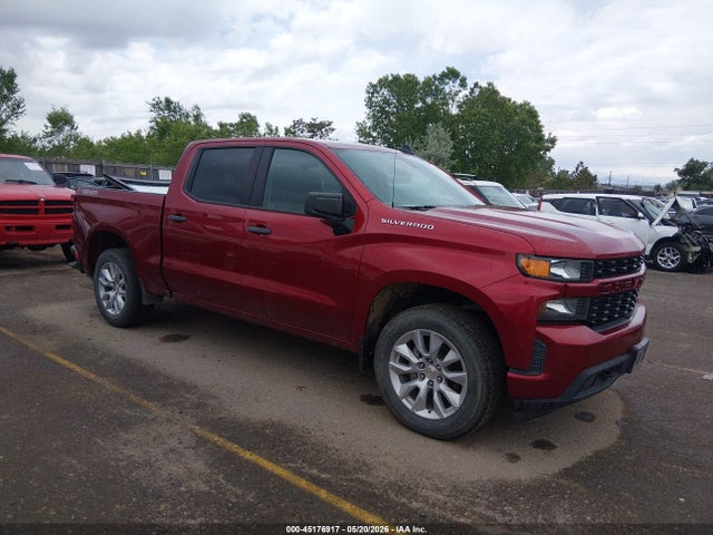 2021 Chevrolet Silverado 1500 4wd  Short Bed Custom მანქანა იყიდება აუქციონზე, vin: 3GCPYBEK1MG298220, აუქციონის ნომერი: 45176917