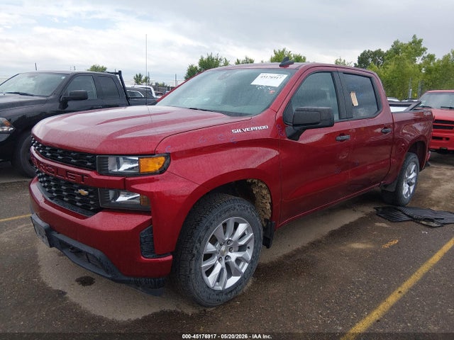 2021 Chevrolet Silverado 1500 4wd  Short Bed Custom მანქანა იყიდება აუქციონზე, vin: 3GCPYBEK1MG298220, აუქციონის ნომერი: 45176917