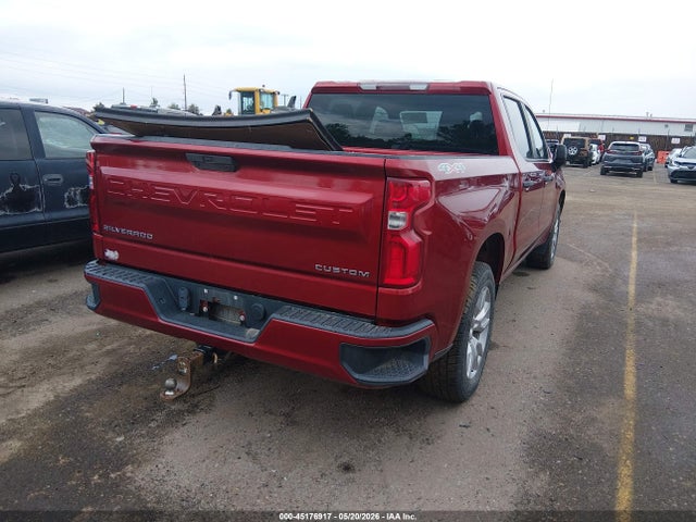 2021 Chevrolet Silverado 1500 4wd  Short Bed Custom მანქანა იყიდება აუქციონზე, vin: 3GCPYBEK1MG298220, აუქციონის ნომერი: 45176917
