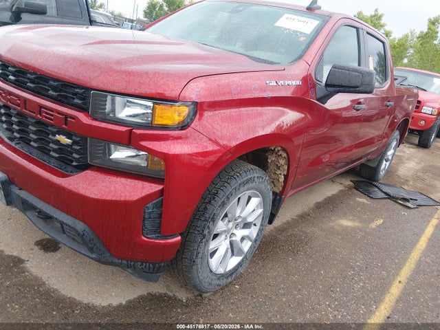 2021 Chevrolet Silverado 1500 4wd  Short Bed Custom მანქანა იყიდება აუქციონზე, vin: 3GCPYBEK1MG298220, აუქციონის ნომერი: 45176917