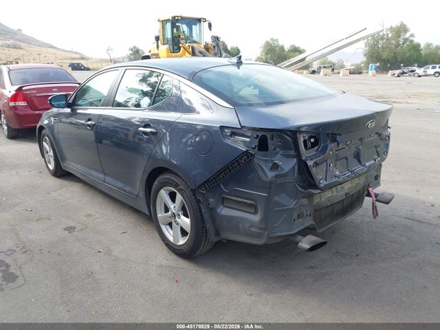 2015 Kia Optima Lx მანქანა იყიდება აუქციონზე, vin: KNAGM4A77F5611531, აუქციონის ნომერი: 45176929