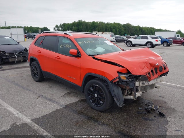 2021 Jeep Cherokee Latitude Fwd მანქანა იყიდება აუქციონზე, vin: 1C4PJLCB1MD155441, აუქციონის ნომერი: 45176964