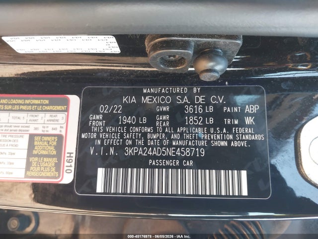 KIA RIO S 2022 3KPA24AD5NE458719 Image 9