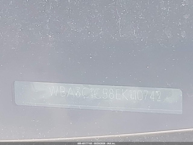 45177105 :رقم المزاد ، WBA3C1C58EK110742 vin ، 2014 Bmw 328i مزاد بيع