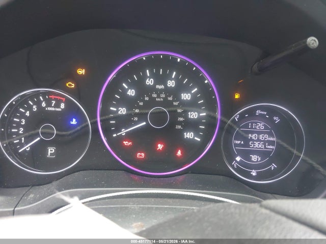 2019 Honda Hr-v Lx მანქანა იყიდება აუქციონზე, vin: 3CZRU5H36KM709971, აუქციონის ნომერი: 45177114