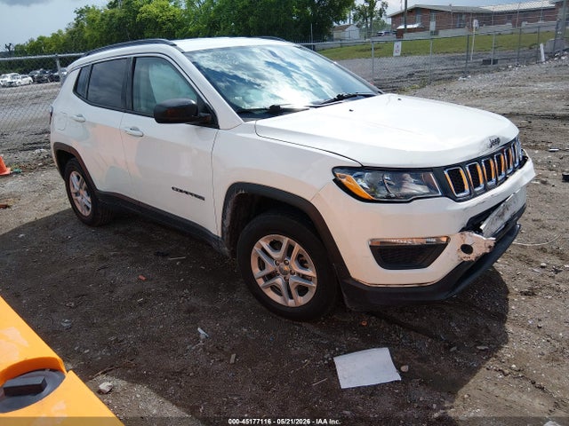 45177116 :رقم المزاد ، 3C4NJCAB3KT677330 vin ، 2019 Jeep Compass Sport Fwd مزاد بيع