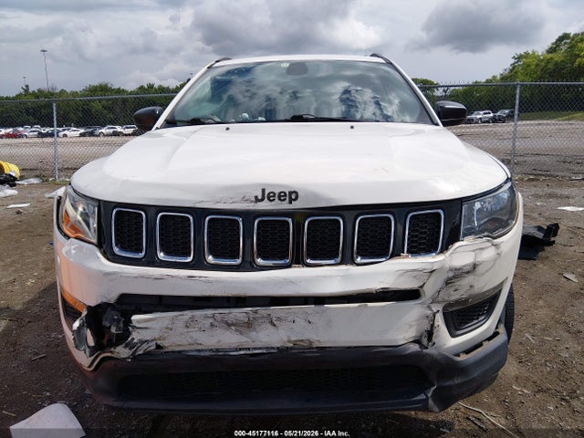 45177116 :رقم المزاد ، 3C4NJCAB3KT677330 vin ، 2019 Jeep Compass Sport Fwd مزاد بيع