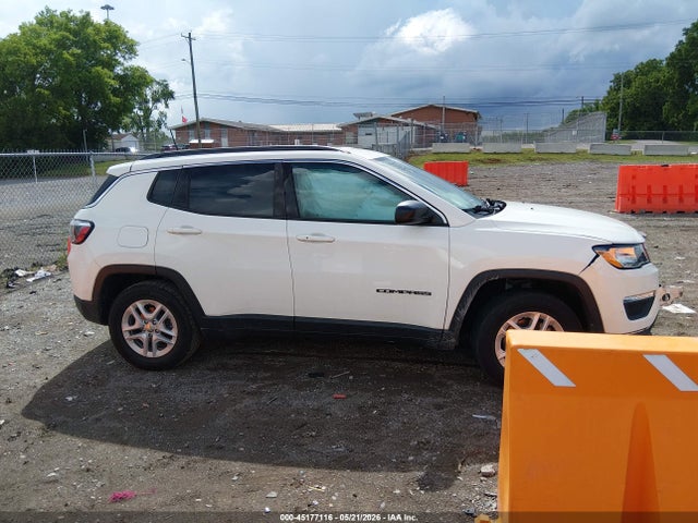 45177116 :رقم المزاد ، 3C4NJCAB3KT677330 vin ، 2019 Jeep Compass Sport Fwd مزاد بيع