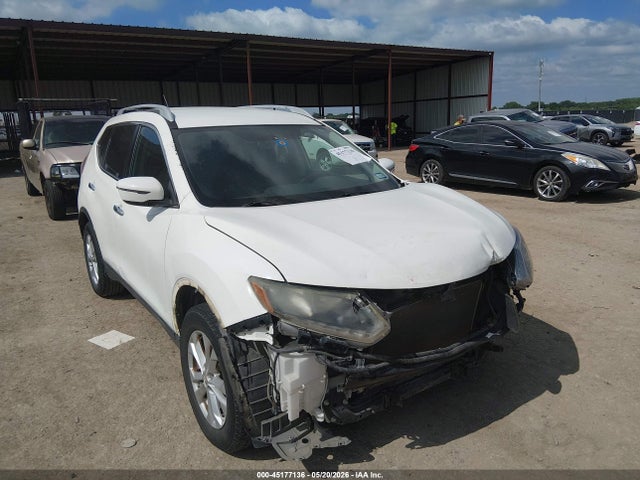 2016 Nissan Rogue S/sl/sv მანქანა იყიდება აუქციონზე, vin: 5N1AT2MT7GC910485, აუქციონის ნომერი: 45177136