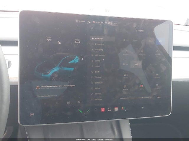 Продаж на аукціоні авто 2023 Tesla Model Y Awd/long Range Dual Motor All-wheel Drive, vin: 7SAYGDEE6PA076599, номер лоту: 45177137