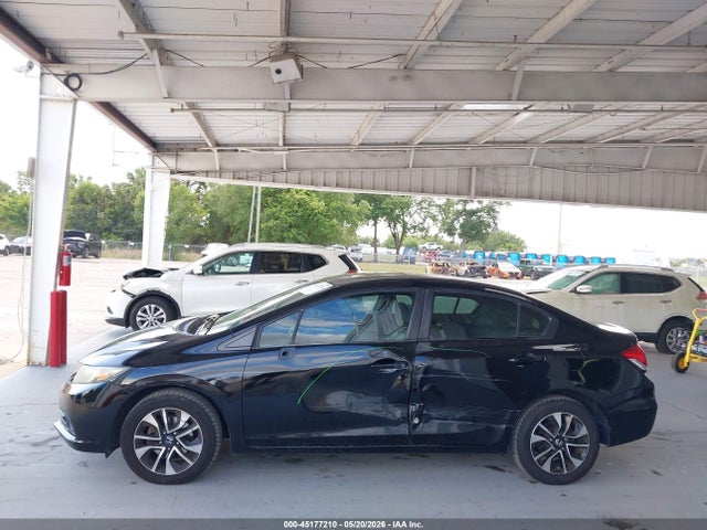 2013 Honda Civic Ex მანქანა იყიდება აუქციონზე, vin: 2HGFB2F87DH532524, აუქციონის ნომერი: 45177210