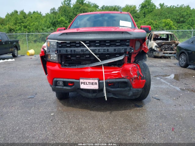 45177218 :رقم المزاد ، 3GCPWBEK0MG421995 vin ، 2021 Chevrolet Silverado 1500 2wd  Short Bed Custom مزاد بيع