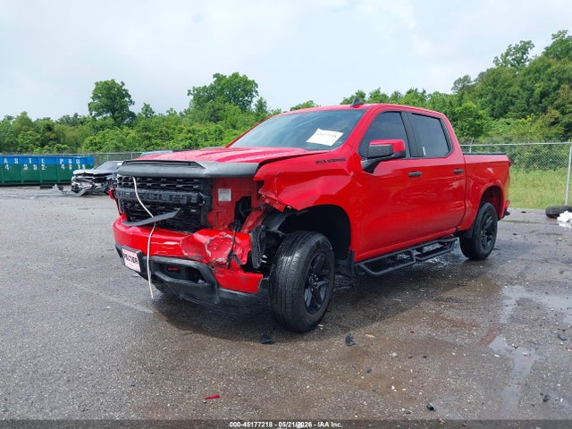 45177218 :رقم المزاد ، 3GCPWBEK0MG421995 vin ، 2021 Chevrolet Silverado 1500 2wd  Short Bed Custom مزاد بيع