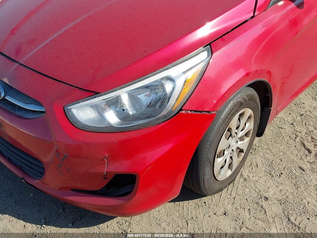 2016 Hyundai Accent Se მანქანა იყიდება აუქციონზე, vin: KMHCT4AE2GU135131, აუქციონის ნომერი: 45177230