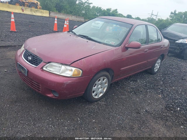 45177241 :رقم المزاد ، 3N1CB51D11L436983 vin ، 2001 Nissan Sentra Gxe مزاد بيع