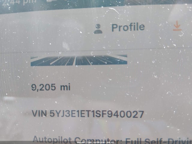 Tesla Model 3 Performance All-wheel Drive 2025 5YJ3E1ET1SF940027 Image 15