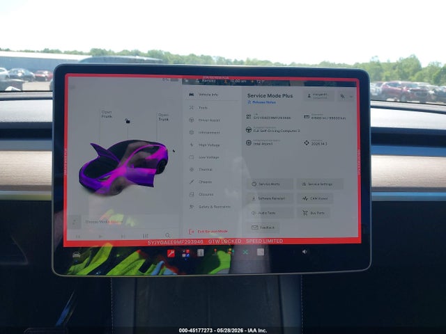 Aukcja sprzedaży 2021 Tesla Model Y Long Range Dual Motor All-wheel Drive, vin: 5YJYGAEE9MF293946, numer aukcji: 45177273