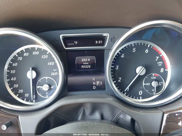 Aukcja sprzedaży 2015 Mercedes-benz Ml 350, vin: 4JGDA5JBXFA519955, numer aukcji: 45177305