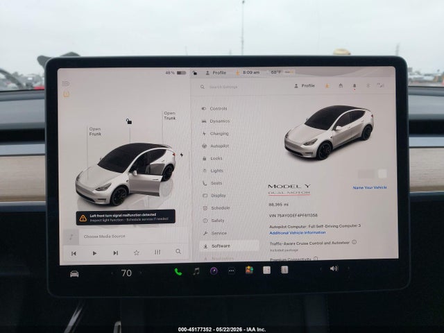 Продажа на аукционе авто 2023 Tesla Model Y Performance Dual Motor All-wheel Drive, vin: 7SAYGDEF4PF611358, номер лота: 45177352