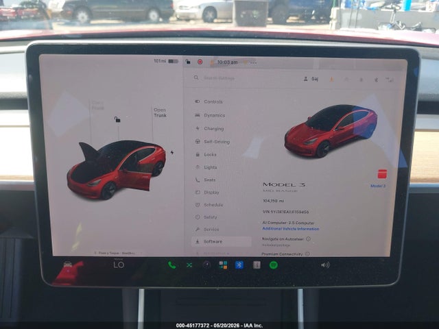 Продажа на аукционе авто 2018 Tesla Model 3 Long Range/mid Range, vin: 5YJ3E1EA1JF159456, номер лота: 45177372