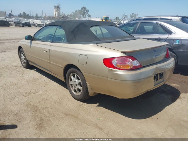 2003 Toyota Camry Solara Se მანქანა იყიდება აუქციონზე, vin: 2T1FE22P83C024932, აუქციონის ნომერი: 45177402