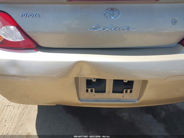 2003 Toyota Camry Solara Se მანქანა იყიდება აუქციონზე, vin: 2T1FE22P83C024932, აუქციონის ნომერი: 45177402