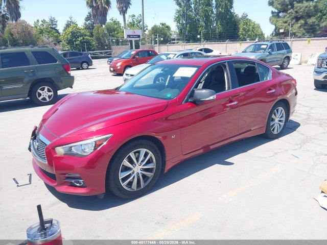 2015 Infiniti Q50 Premium მანქანა იყიდება აუქციონზე, vin: JN1BV7AR4FM408814, აუქციონის ნომერი: 45177446