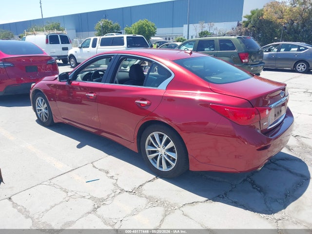2015 Infiniti Q50 Premium მანქანა იყიდება აუქციონზე, vin: JN1BV7AR4FM408814, აუქციონის ნომერი: 45177446