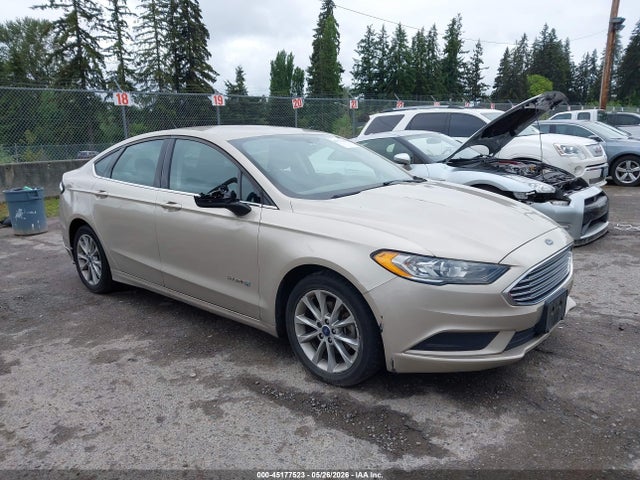 Ford Fusion Hybrid Se 2017 3FA6P0LU9HR355321 Image 1