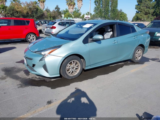 Toyota Prius Two 2016 JTDKBRFU6G3504675 Image 2