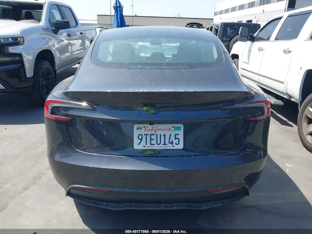 Aukcja sprzedaży 2025 Tesla Model 3 Long Range Rear-wheel Drive/standard Rear-wheel Drive, vin: 5YJ3E1EA9SF998711, numer aukcji: 45177565