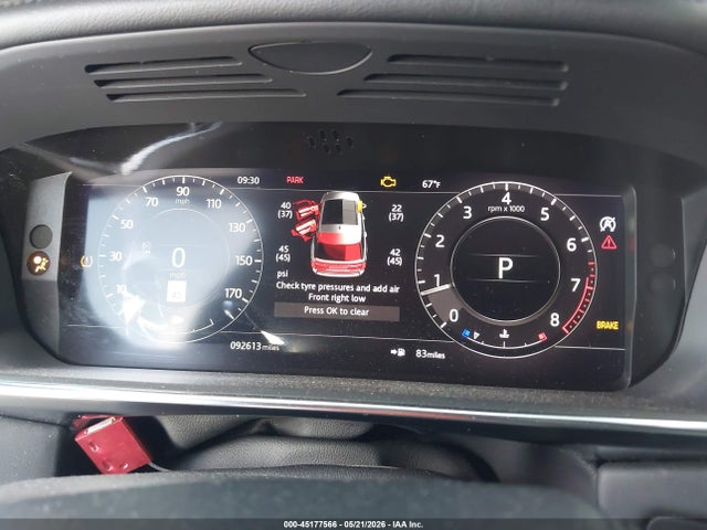 2020 Land Rover Range Rover P525 Hse მანქანა იყიდება აუქციონზე, vin: SALGS2SE2LA405359, აუქციონის ნომერი: 45177566