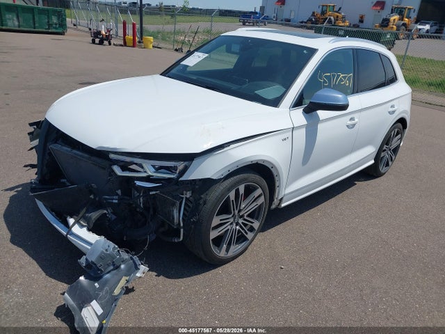 Продаж на аукціоні авто 2018 Audi Sq5 3.0t Premium Plus, vin: WA1C4AFY6J2183571, номер лоту: 45177567