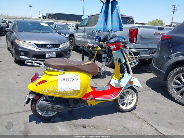 2022 Vespa Primavera/sprint 150 მანქანა იყიდება აუქციონზე, vin: ZAPM818G4N5905805, აუქციონის ნომერი: 45177573
