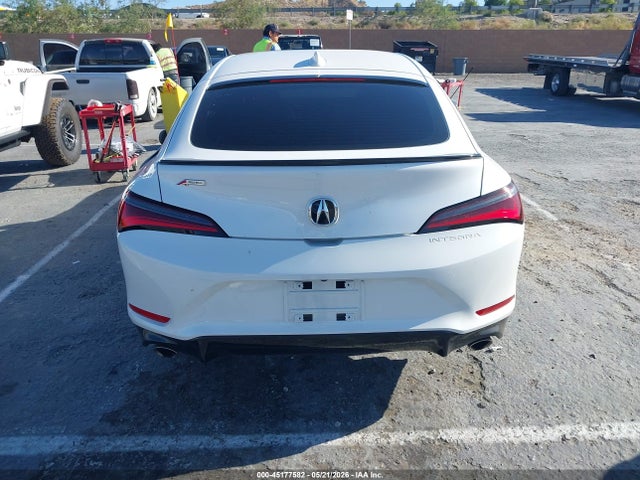 45177582 :رقم المزاد ، 19UDE4H33SA014739 vin ، 2025 Acura Integra A-spec مزاد بيع