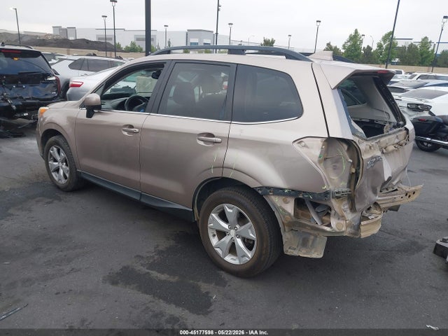 2016 Subaru Forester 2.5i Limited მანქანა იყიდება აუქციონზე, vin: JF2SJAKC1GH543731, აუქციონის ნომერი: 45177598