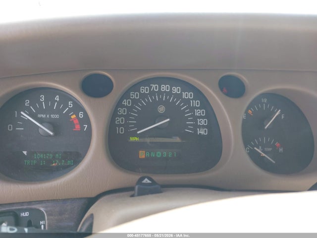 45177655 :رقم المزاد ، 1G4HR54K64U119215 vin ، 2004 Buick Lesabre Limited مزاد بيع