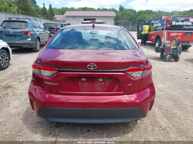 2025 Toyota Corolla Le მანქანა იყიდება აუქციონზე, vin: 5YFB4MDEXSP238893, აუქციონის ნომერი: 45177686