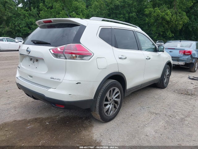 2015 Nissan Rogue Sl მანქანა იყიდება აუქციონზე, vin: 5N1AT2MV2FC773830, აუქციონის ნომერი: 45177687
